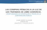 Las compras públicas a los luz de los TL´CS  - Javier Jiménez