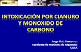Intoxicación por Cianuro & Monoxido de Carbono