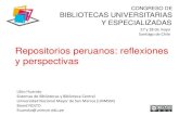 Repositorios peruanos: reflexiones y perspectivas