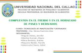 COMPUESTOS EN EL FREIDO Y EN HORNEADO DE PANES Y DERIVADOS