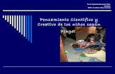 Sesion nº 4 desarrollo del pensamiento cientifico y creativo  de los niños