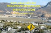 Exploracion de recursos minerales  1ra Parte