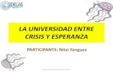 La universidad entre crisis y esperanza