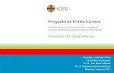 Presentacion proyecto final de carrera grado sistemas informática Valencia