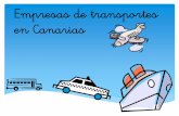 Empresas de transportes en Canarias,