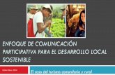 Enfoque de comunicación para el desarrollo local sostenible: el caso del turismo rural y comunitario
