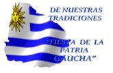 Fiesta de la patria gaucha - Uruguay
