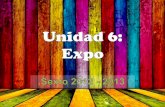 U6 expo indicaciones6to