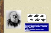Teoría Evolutiva de Darwin