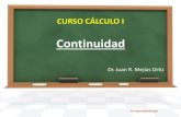 Continuidad (Cálculo I)