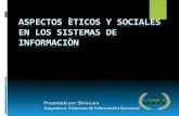 Presentación aspectos éticos y sociales en los sistemas de información 2014