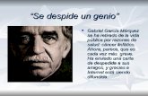 Gabriel Garcia Marquez - Ultima Carta