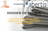 Dossier de prensa Desayuno Informativo Embajador Brasil