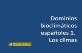 Dominios bioclimáticos españoles I. Los climas
