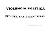 Violencia politica; revueltas inmigrantes franceses