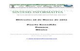 Sintesis informativa 28 03 2012