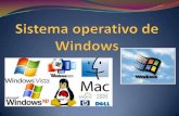 Sistema operativo de windows