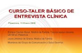 Curso-Taller Basico entrevista clínica para residentes de medicina de familia