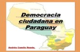 Democracia ciudadana y com -  edu en Paraguay