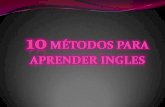 10 metodos para aprender ingles