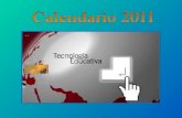 Calendario 2011 Tecnología Educativa