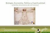 Charla   coloquio - biología, economía, política y espiritualidad