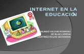 Internet en la educación