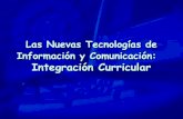 NTIC: Integracion Curricular