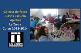 Clases escuela ajedrez la zarza