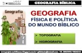 Geografia física e política do mundo bíblico juvep prof. gil da silva