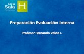 Preparación evaluación interna para bachillerato internacional
