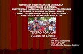 Curso En Linea Teatro Popular