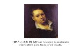 Diseño y desarrollo del curriculum - Proyecto Goya
