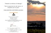 Programa Encuentro Interreligioso Ávila 2013