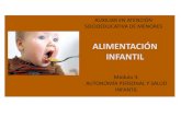 Alimentación infantil en Educación Infantil
