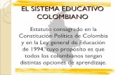 El sistema educativo colombiano