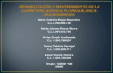 Rehabilitacion y mantenimiento de la carretera antigua floridablanca bucaramanga