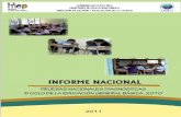 Informe Nacional Pruebas Nacionales Diagnósticas III Ciclo.