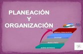 Planeación y organización