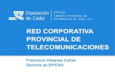 Red Corporativa Provincial de Telecomunicaciones Diputación de Cádiz