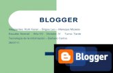 Blogger (Uso de la misma)