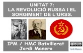 Unitat 7   la revolució russa - 2014-15