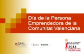 Presentación Día de la Persona Emprendedora Comunitat Valenciana