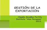 Gestión de la exportación 2012 2 (con fondo)