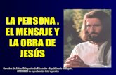 La persona de jesus y su obra