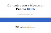 TP1204 Mision PueblaBLOG y Consejos para Blogueros
