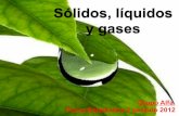 Presentación sólidos líquidos y gases