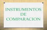 instrumentos de comparacion
