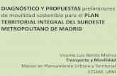 Propuesta Movilidad Urbana Sostenible Plan Territorial Suroeste Metropolitano de Madrid