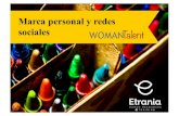 Marca personal y redes sociales: taller Womantalent